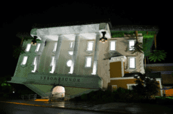 Wonderworks in Pigeon Forge at night